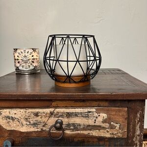 Geo Industrial 3-Wick Candle Holder ~ Bath & Body Works